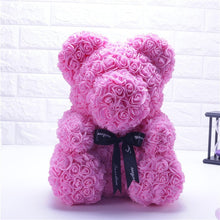 Load image into Gallery viewer, 2020 CANADA HOT Valentines Day Gift 25cm Red Bear Rose Teddy Bear Rose Flower
