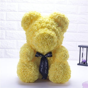 2020 US Hot Product Big Size Rose Bear Gifts for Valentine's Day Rose Bear For Valentine